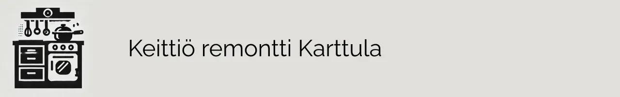 Keittiö remontti Karttula